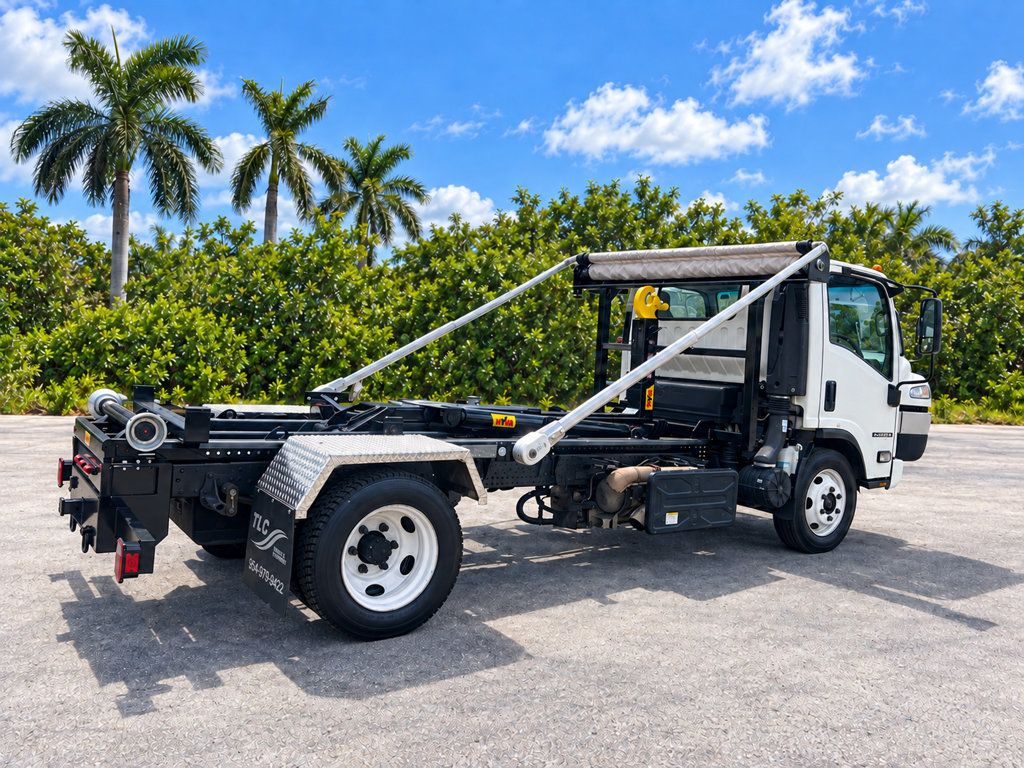 2021 Isuzu NRR w/ Hyva 13K Hooklift Rolloff Trash Container Truck - 23092301 - 4