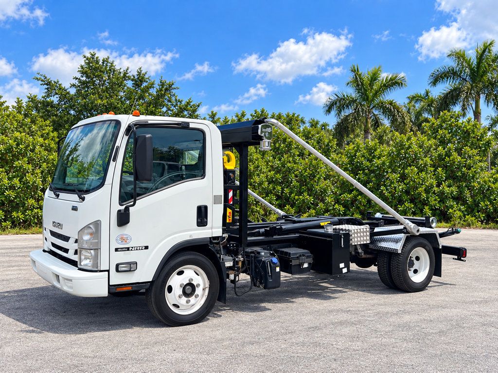 2021 Isuzu NRR w/ Hyva 13K Hooklift Rolloff Trash Container Truck - 23092301 - 7