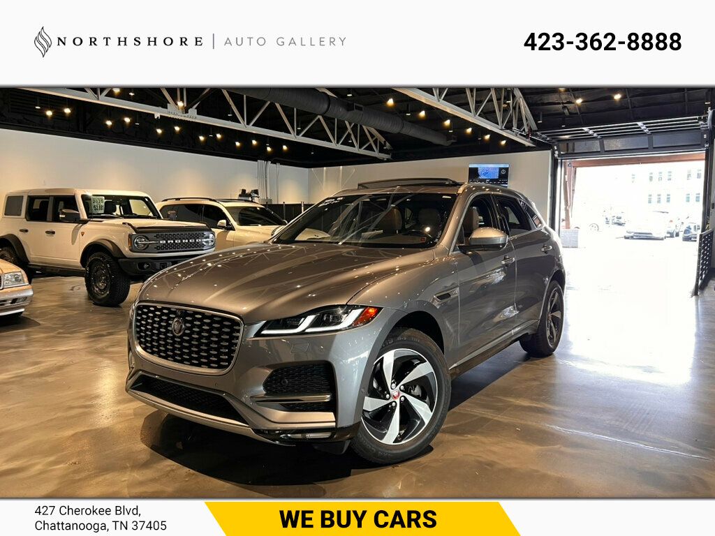 2021 Jaguar F-PACE P250/S/AWD/Htd&CldSeats/WindsorLeather/ParkAssistPkg/HomeLink - 22988451 | Video 1