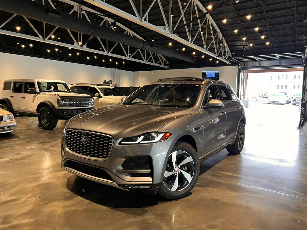2021 Jaguar F-PACE P250/S/AWD/Htd&CldSeats/WindsorLeather/ParkAssistPkg/HomeLink - 22988451 - 1