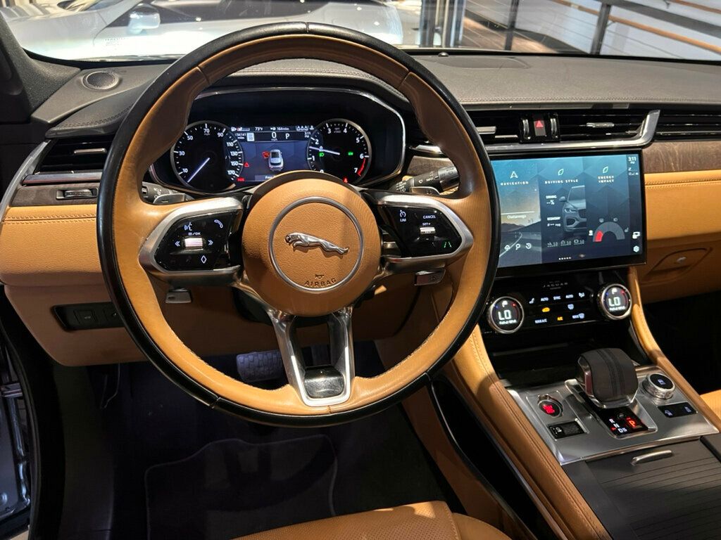 2021 Jaguar F-PACE P250/S/AWD/HtdSeats/WindsorLeather/ParkAssistPkg/HomeLink - 22988451 - 17