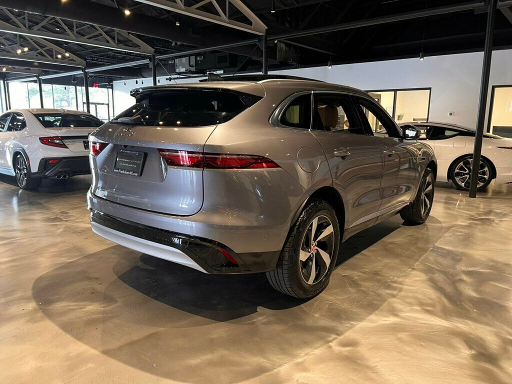 2021 Jaguar F-PACE P250/S/AWD/HtdSeats/WindsorLeather/ParkAssistPkg/HomeLink - 22988451 - 4