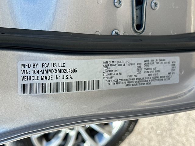 2021 Jeep Cherokee Latitude Lux 4x4 - 23045886 - 21