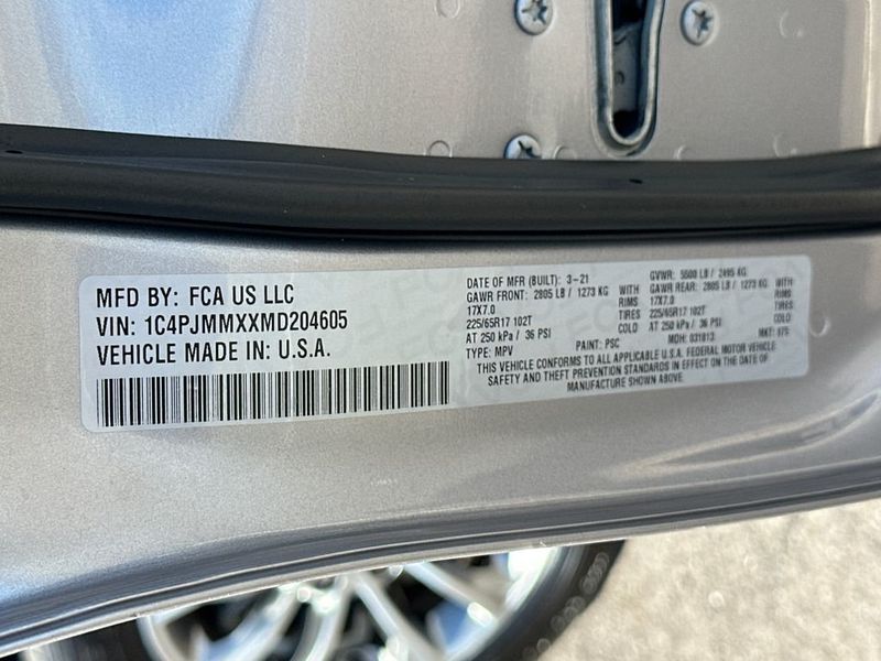 2021 Jeep Cherokee Latitude Lux 4x4 - 23045886 - 21