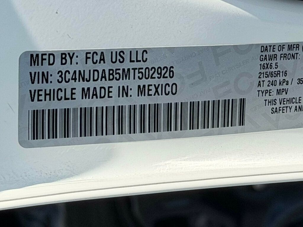 2021 Jeep Compass Freedom 4x4 - 23047649 - 44