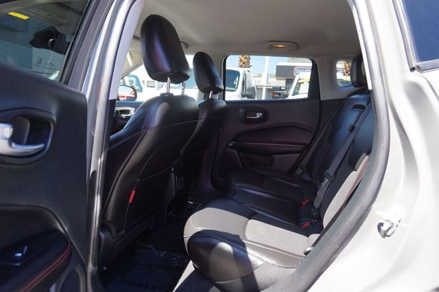 2021 Jeep Compass TRAILHAWK, 4X4, PREMIUM WHEELS, LEATHER SEATS, PUSH BUTTON START - 23061156 - 19
