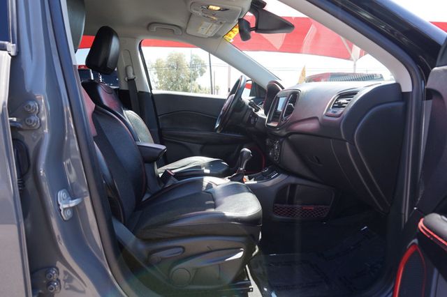 2021 Jeep Compass TRAILHAWK, 4X4, PREMIUM WHEELS, LEATHER SEATS, PUSH BUTTON START - 23061156 - 21