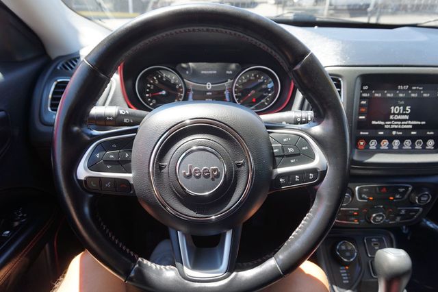 2021 Jeep Compass TRAILHAWK, 4X4, PREMIUM WHEELS, LEATHER SEATS, PUSH BUTTON START - 23061156 - 26