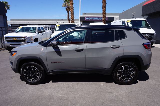 2021 Jeep Compass TRAILHAWK, 4X4, PREMIUM WHEELS, LEATHER SEATS, PUSH BUTTON START - 23061156 - 2