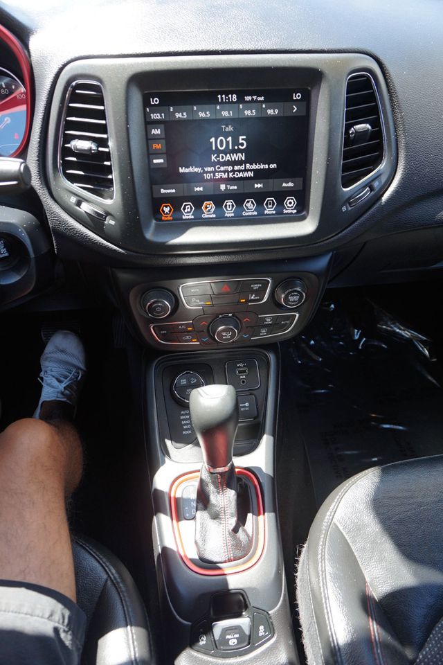 2021 Jeep Compass TRAILHAWK, 4X4, PREMIUM WHEELS, LEATHER SEATS, PUSH BUTTON START - 23061156 - 29