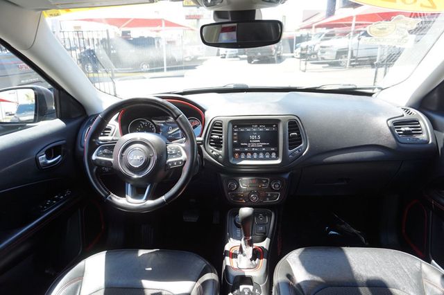 2021 Jeep Compass TRAILHAWK, 4X4, PREMIUM WHEELS, LEATHER SEATS, PUSH BUTTON START - 23061156 - 43