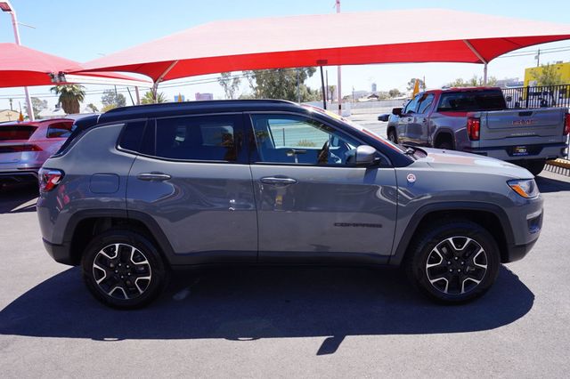 2021 Jeep Compass TRAILHAWK, 4X4, PREMIUM WHEELS, LEATHER SEATS, PUSH BUTTON START - 23061156 - 4