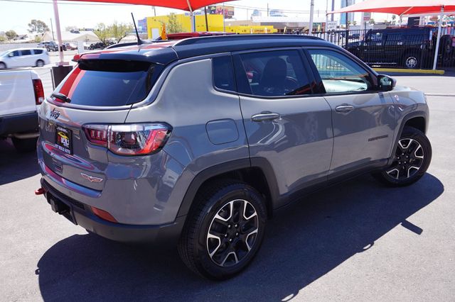 2021 Jeep Compass TRAILHAWK, 4X4, PREMIUM WHEELS, LEATHER SEATS, PUSH BUTTON START - 23061156 - 5