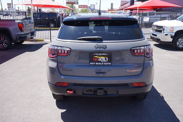 2021 Jeep Compass TRAILHAWK, 4X4, PREMIUM WHEELS, LEATHER SEATS, PUSH BUTTON START - 23061156 - 6