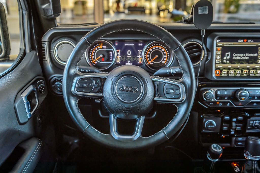 2021 Jeep Gladiator GLADIATOR OVERLAND 4X4 LOW MILES WHEELS BUMPER WITH WINCH BUMPER - 22936776 - 26