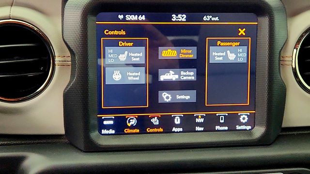 2021 Jeep Gladiator High Altitude 4x4 Turbo Diesel, Hard Top & Cold Weather Group - 23030659 - 17