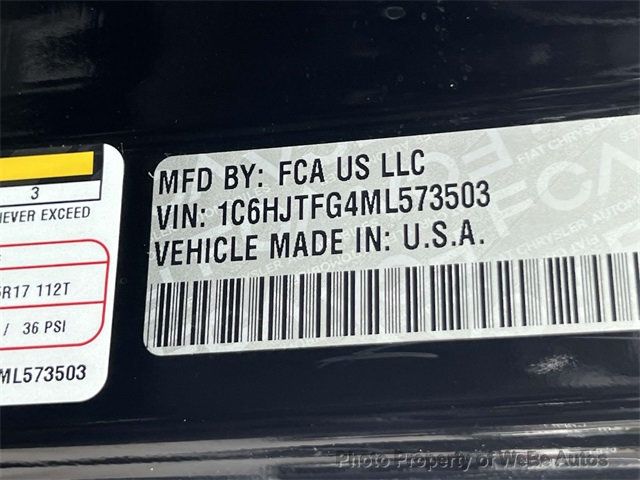 2021 Jeep Gladiator Overland 4x4 - 22902919 - 19