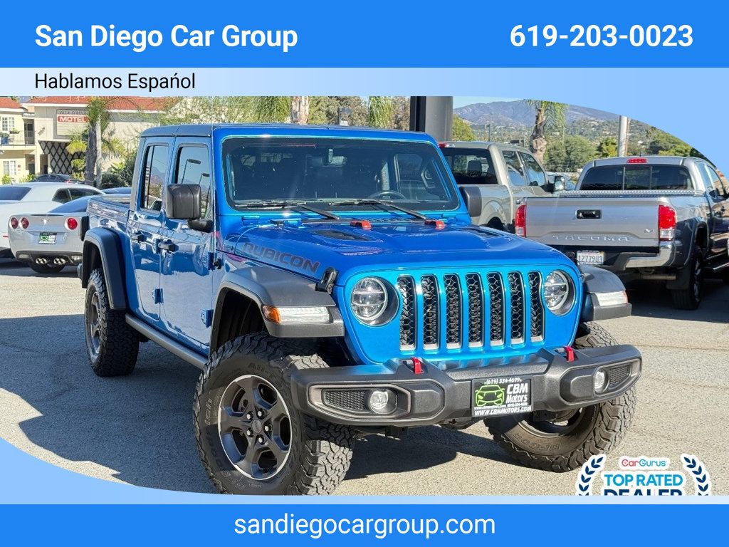 2021 Jeep Gladiator Rubicon 4x4 - 22933855 - 0