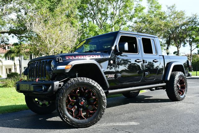 2021 Jeep Gladiator Rubicon 4x4 W/Preferred Package 24R and Fuel Wheels - 22861379 - 1