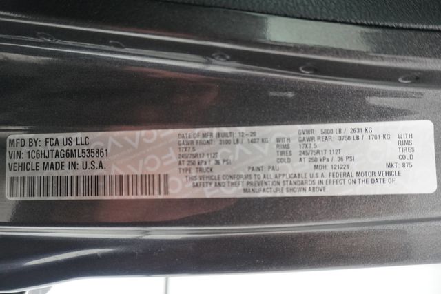 2021 Jeep Gladiator Sport S 4x4 - 23021272 - 30