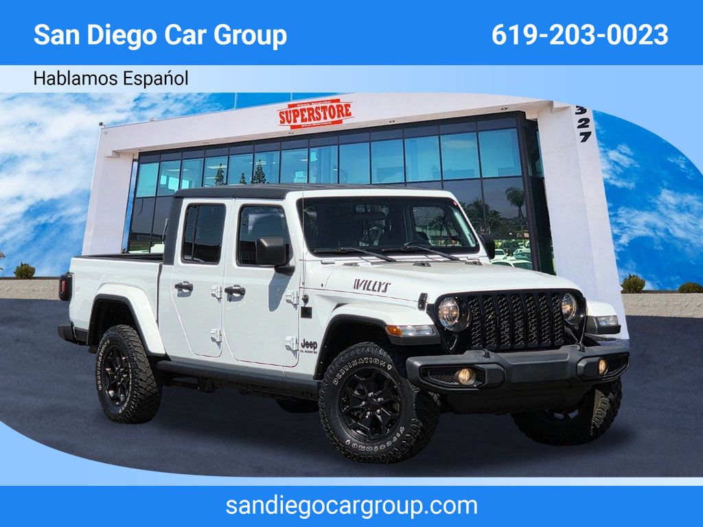 2021 Jeep Gladiator Willys 4x4 - 22923175 - 0