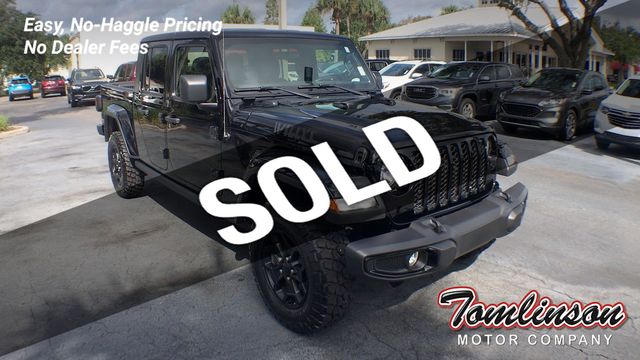 21 Used Jeep Gladiator Willys 4x4 With Only 8 964 Miles At Tomlinson Motor Company Serving Gainesville Fl And The Southeast Fl Iid 98