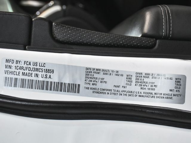 2021 Jeep Grand Cherokee SRT - 23071689 - 16