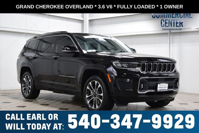 2021 Jeep Grand Cherokee L GRAND CHEROKEE L OVERLAND * 3.6 V6 * FULLY LOADED * 1 OWNER - 23041645 - 0