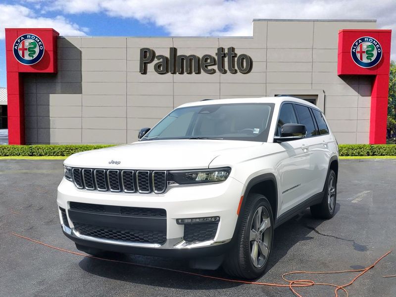 Used 2021 Jeep Grand Cherokee L Limited with VIN 1C4RJKBG9M8182668 for sale in Miami, FL