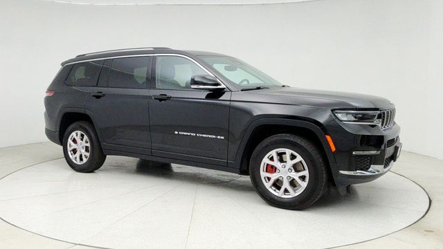 2021 Jeep Grand Cherokee L Limited 4x4 with Dual-Pane Panoramic Sunroof & Uconnect 5 Nav - 22945396 - 2