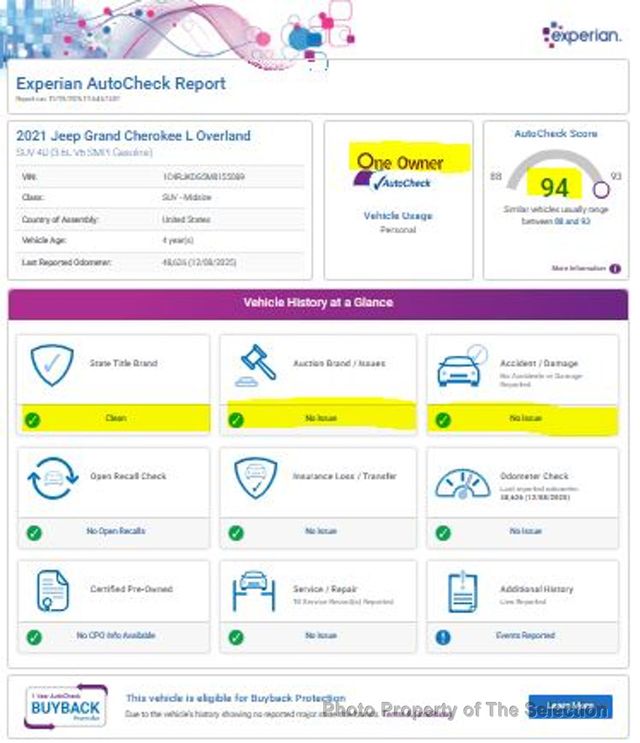 2021 Jeep Grand Cherokee L Overland 4x4 - 22961916 - 7