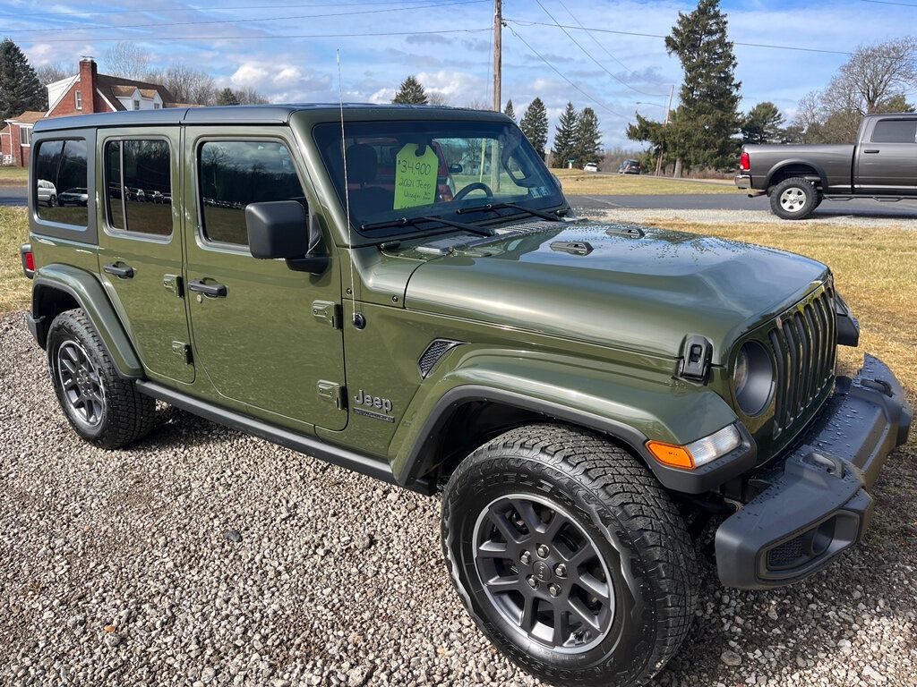 2021 Jeep Wrangler 4 DOOR 80TH ANNIVERSARY WRANGLER - 22713651 - 1