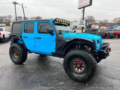 2021 Used Jeep Wrangler DIESEL-4X4-FAB FOURS-WARN WINCH-LIGHTS-40'S-SHARP  at Michael's Motor Company Serving Nashville, TN, IID 21710998