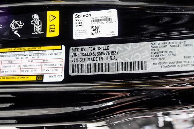 2021 Jeep Wrangler Rubicon 392 Unlimited 4x4 - 23036654 - 45