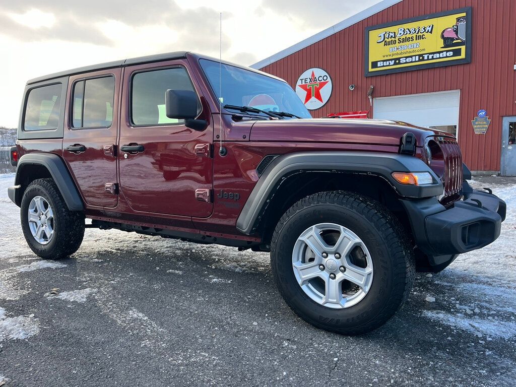 2021 Jeep Wrangler Sport S 4 door 4x4 Hard top - 22737832 - 0