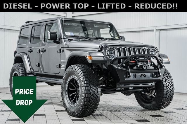 Used 2021 Jeep Wrangler Unlimited Sahara with VIN 1C4HJXEM0MW571141 for sale in Warrenton, VA