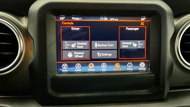 2021 Jeep Wrangler Unlimited Sahara 4x4 with Sky One-Touch Power Top - 22961919 - 18