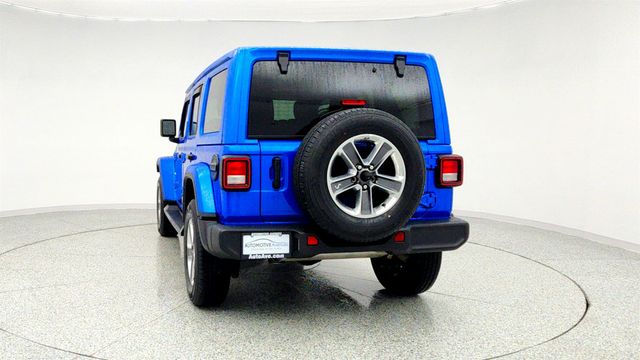 2021 Jeep Wrangler Unlimited Sahara 4x4 with Sky One-Touch Power Top - 22961919 - 5