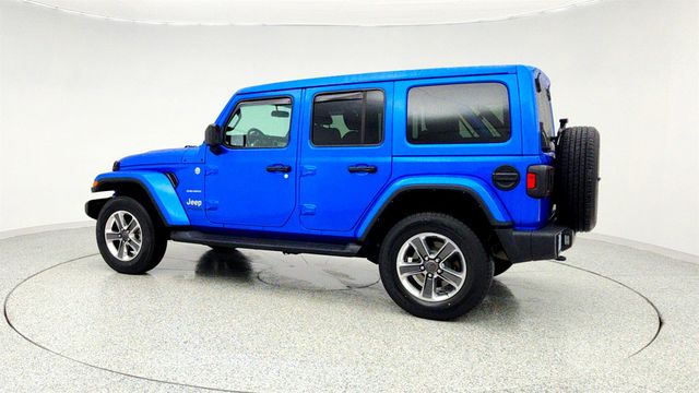 2021 Jeep Wrangler Unlimited Sahara 4x4 with Sky One-Touch Power Top - 22961919 - 6