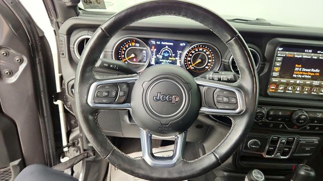 2021 Jeep Wrangler Unlimited Sahara 4x4 w/ Sky One-Touch Power-Top & 4C Navigation - 22951230 - 12
