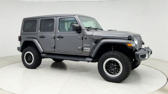 2021 Jeep Wrangler Unlimited Sahara 4x4 w/ Sky One-Touch Power-Top & 4C Navigation - 22951230 - 2