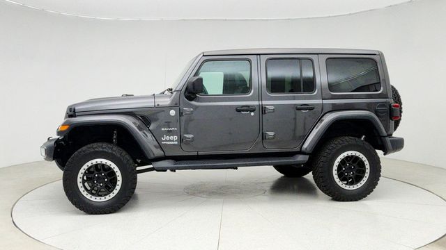 2021 Jeep Wrangler Unlimited Sahara 4x4 w/ Sky One-Touch Power-Top & 4C Navigation - 22951230 - 7