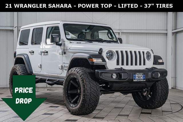 Used 2021 Jeep Wrangler Unlimited Sport S with VIN 1C4HJXDN9MW515175 for sale in Warrenton, VA