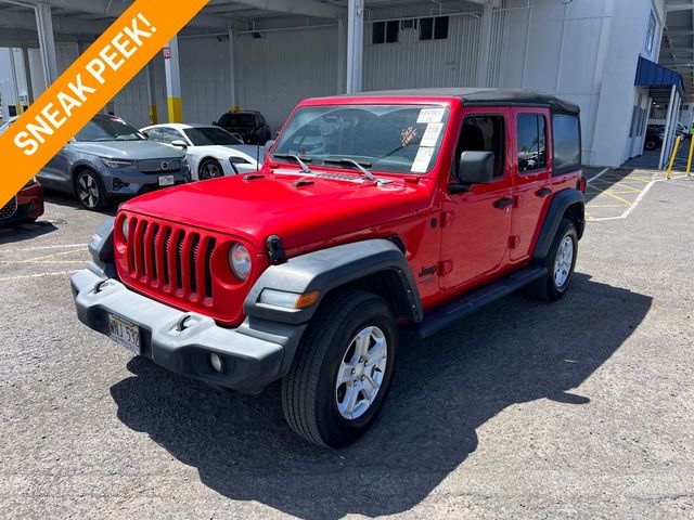 2021 Jeep Wrangler Unlimited Sport S 4x4 - 23047535 - 0