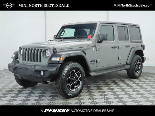 Used 2021 Jeep Wrangler Unlimited Sport S with VIN 1C4HJXDG5MW718694 for sale in Phoenix, AZ