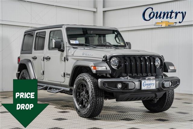 2021 Jeep Wrangler Unlimited Willys - 22347064 - 0