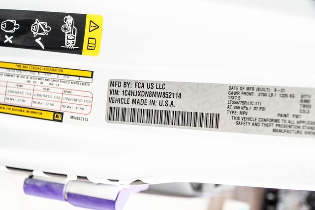 2021 Jeep Wrangler Unlimited Willys - 22913517 - 45