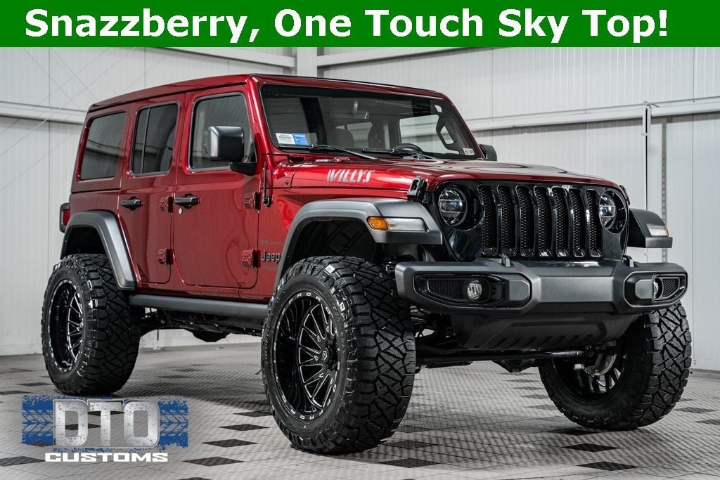 2021 Jeep Wrangler Unlimited Willys - 22472331 - 0