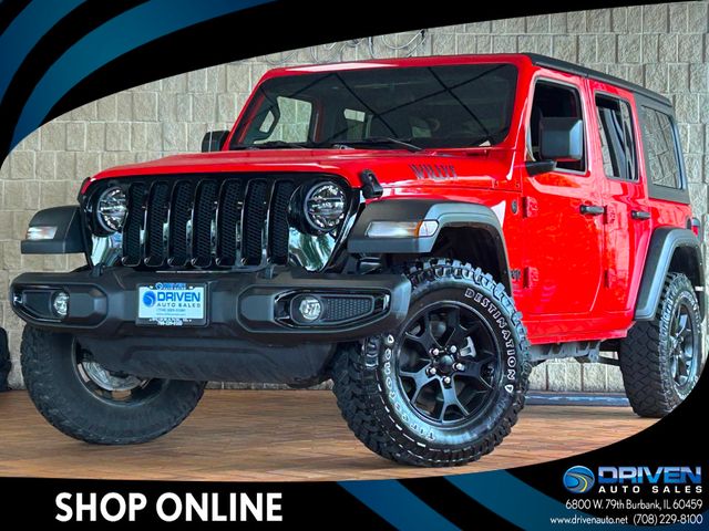2021 Jeep Wrangler Unlimited Willys 4x4 - 22881529 - 0
