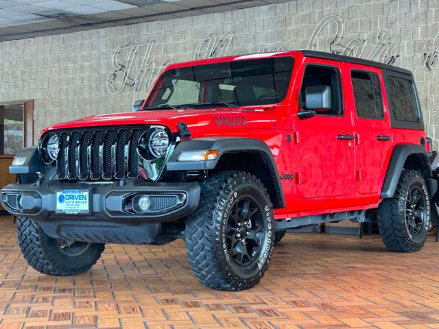 2021 Jeep Wrangler Unlimited Willys 4x4 - 22881529 - 2